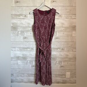 NWT RW&CO Maroon Jumpsuit